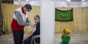 راه‌اندازی مرکز تجمیعی واکسیناسیون کووید ۱۹ هلال احمر