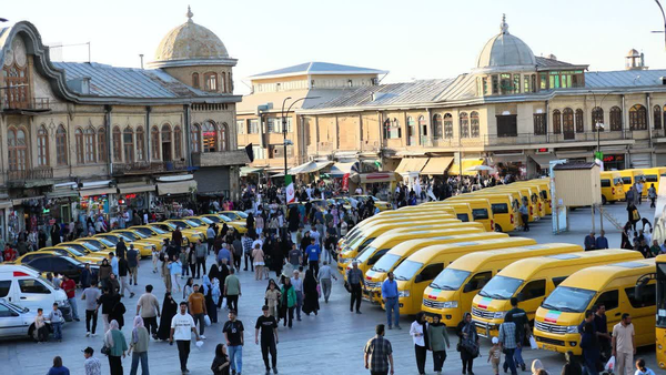بهره‌برداری از ناوگان جدید شهرداری همدان
